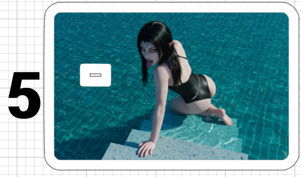 Sexy Vampire Credit Debit ATM Card Skin Sticker Anime Girl Ecchi Emo Gothic Goth