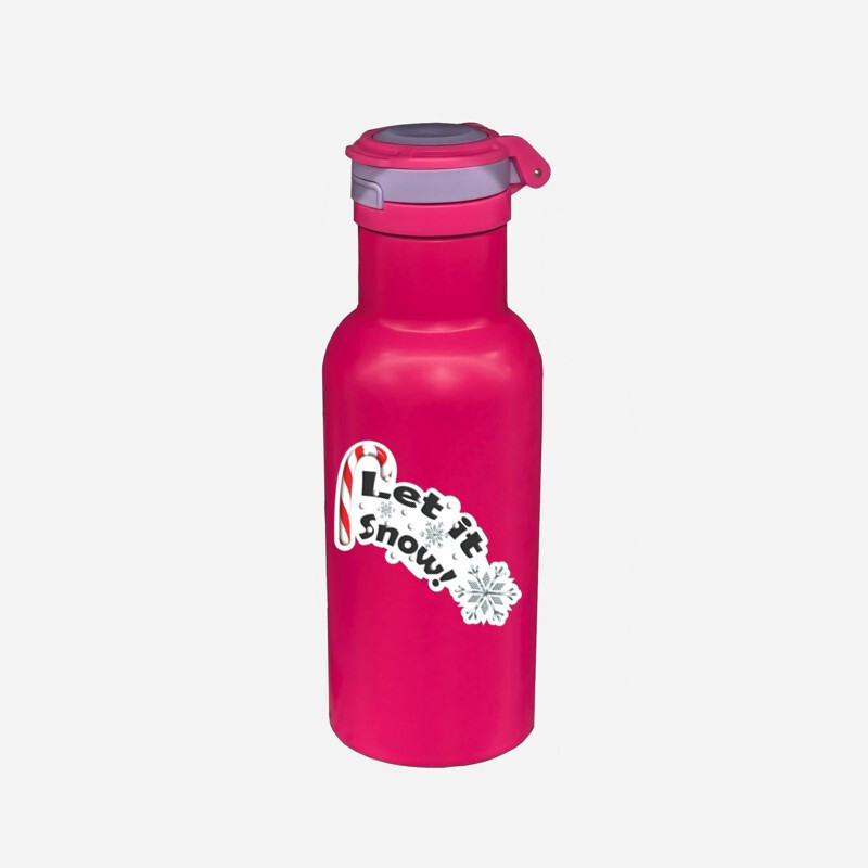 Let it Snow Vinyl Sticker Winter Quote Waterproof Decal Die Cut Laptop Bottle