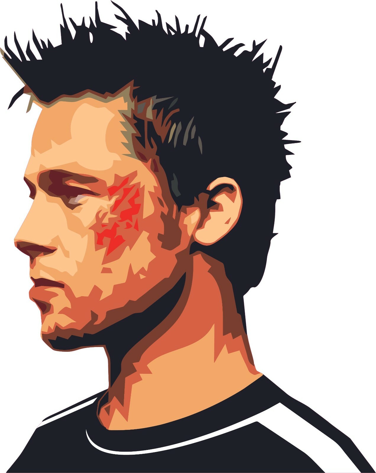 Bedroom Living Room Vinyl Fight Club Tyler Durden Decor Wall Decal Quotes 20×47