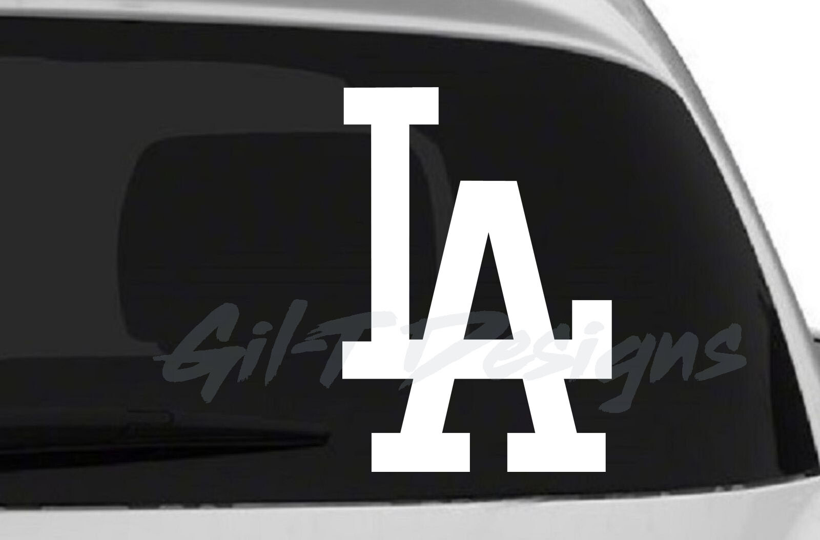 LA Los Angeles Logo Vinyl Decal Sticker, Dodgers, City, Baseball, MLB, Angels