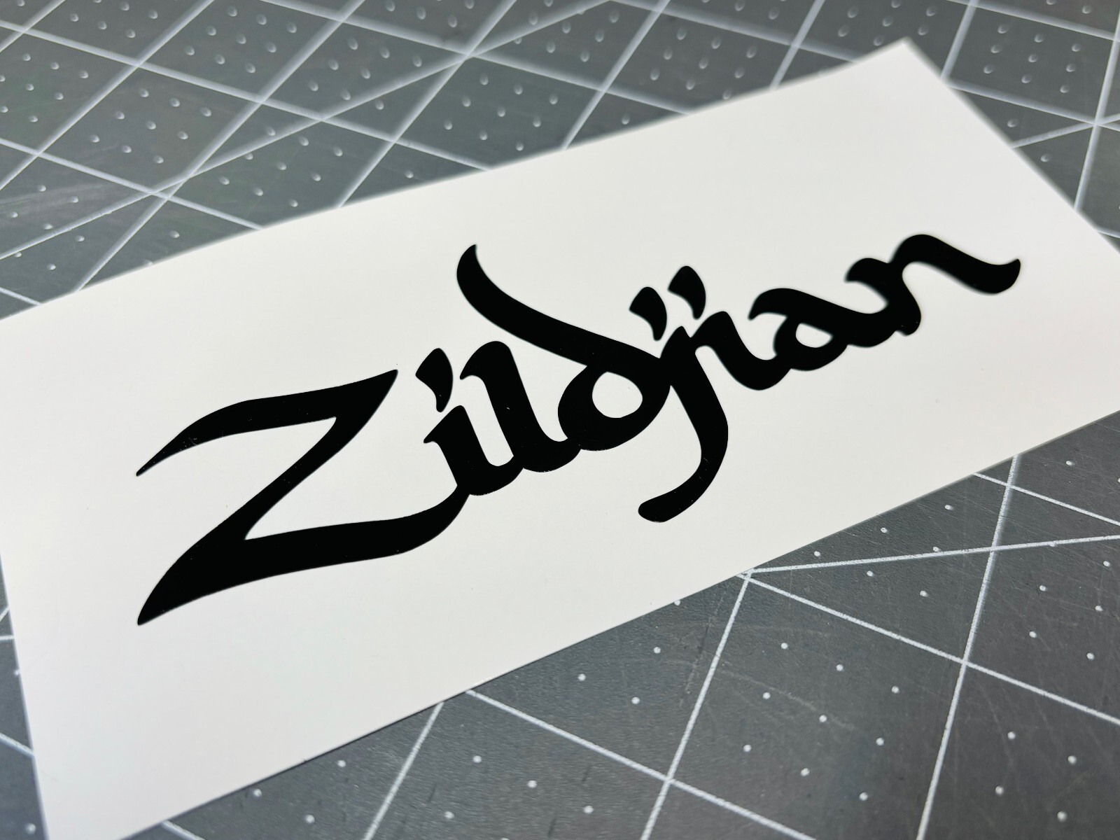 Cymbal Brand Vinyl Decal MANY Sizes & Colors – FREE Ship + Buy 2 Get 1 FREE