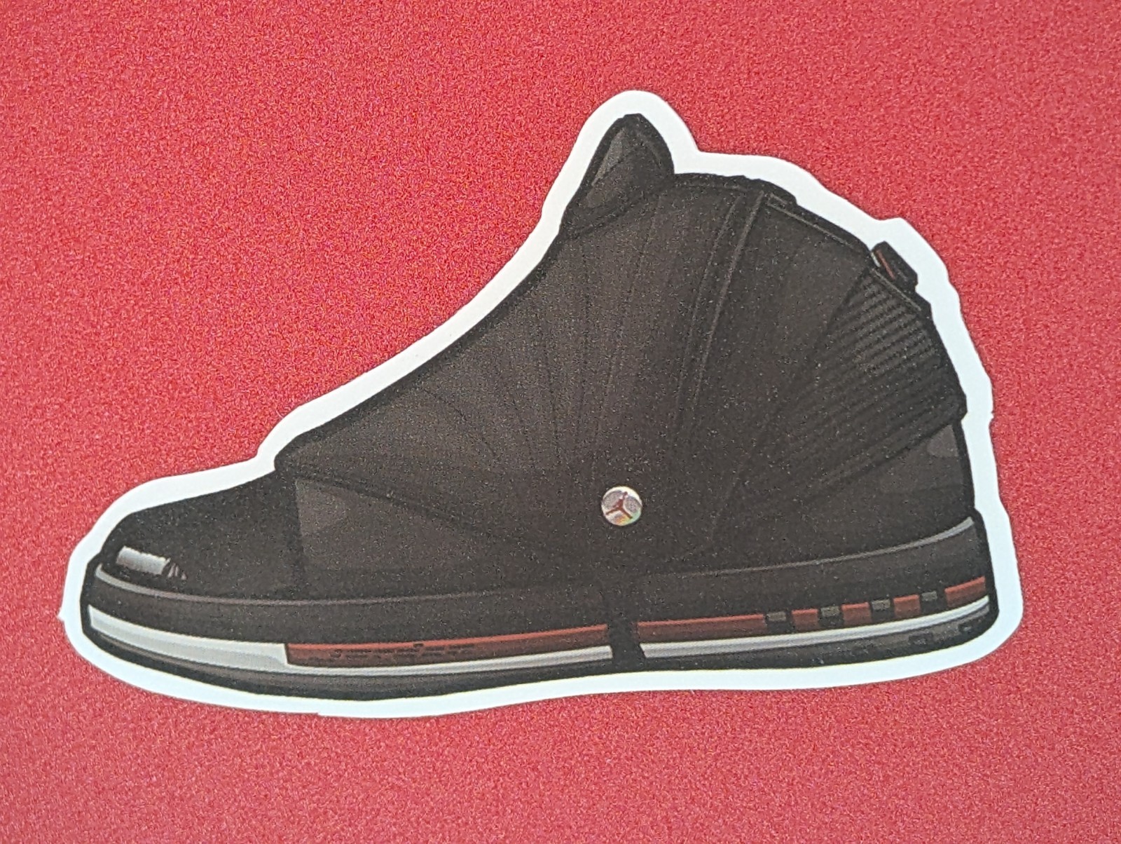 Michael Air Jordan Nike Jumpman Sneakers Tenis Shoes Sticker Decal Bulls ~2 inch