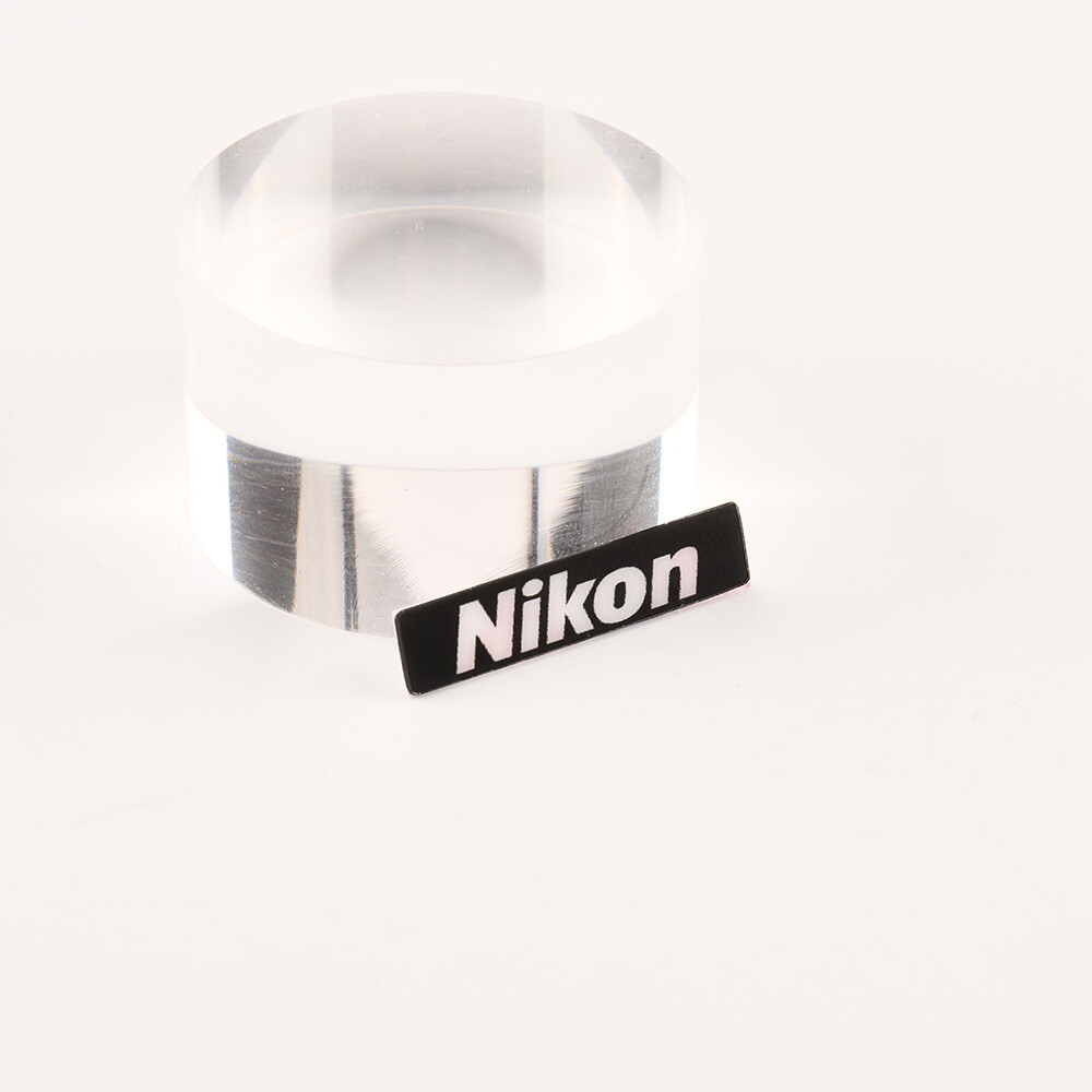 4Pcs Hard plastic Sticker Nikon replacement Badge Logo Camcorder DIY Decoration