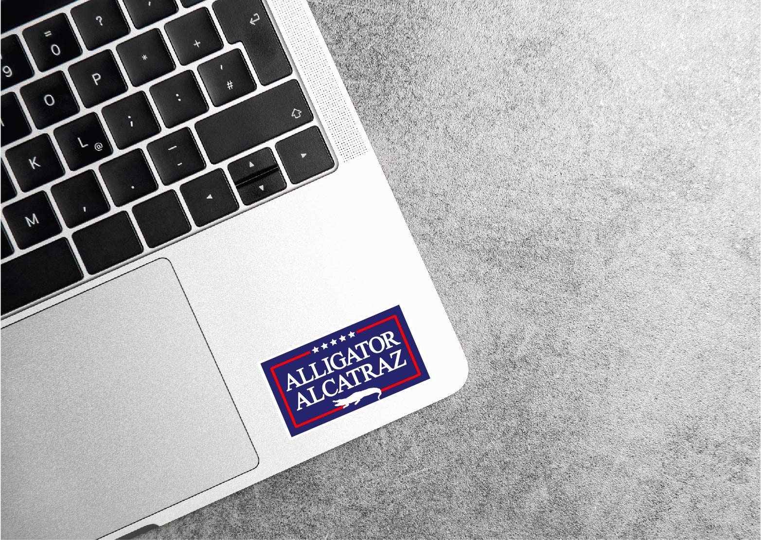Alligator Alcatraz Decal Sticker Border Trump MAGA Merch 47 King USA Political