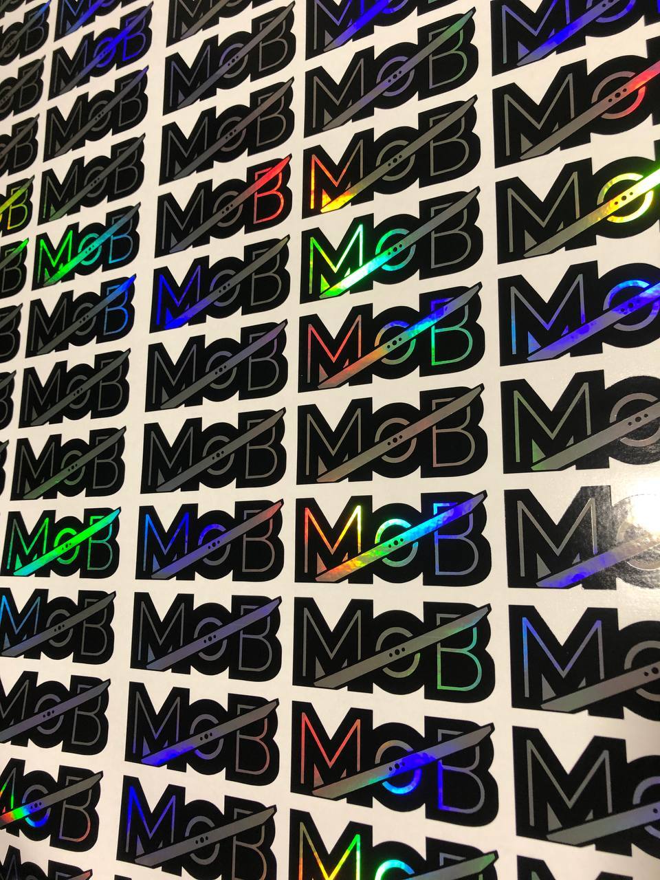 Custom Holographic stickers labels, Holographic vinyl sticker labels Waterproof