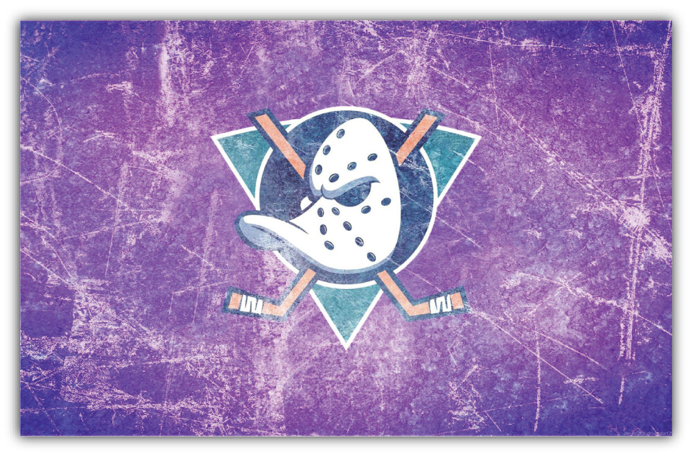 Anaheim Mighty Ducks NHL Hockey Logo Car Bumper Sticker Decal "SIZES"