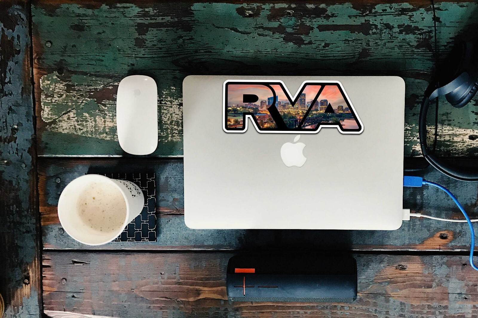 RVA Vinyl Sticker | Vinyl Die Cut Decal | Car Decal | Richmond | Virginia
