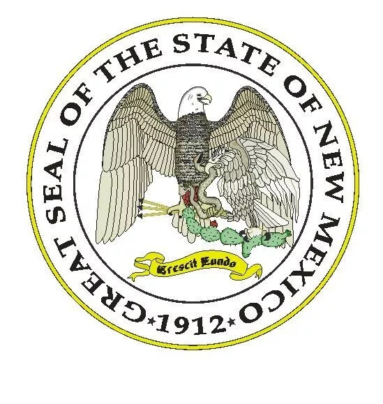 New Mexico State Seal Sticker Decal R548