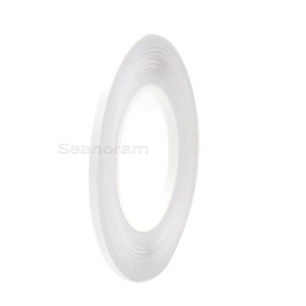 1/12" 2mm White DIY Home Shop Pinstriping Pin Stripe Line Decal Vinyl Sticker