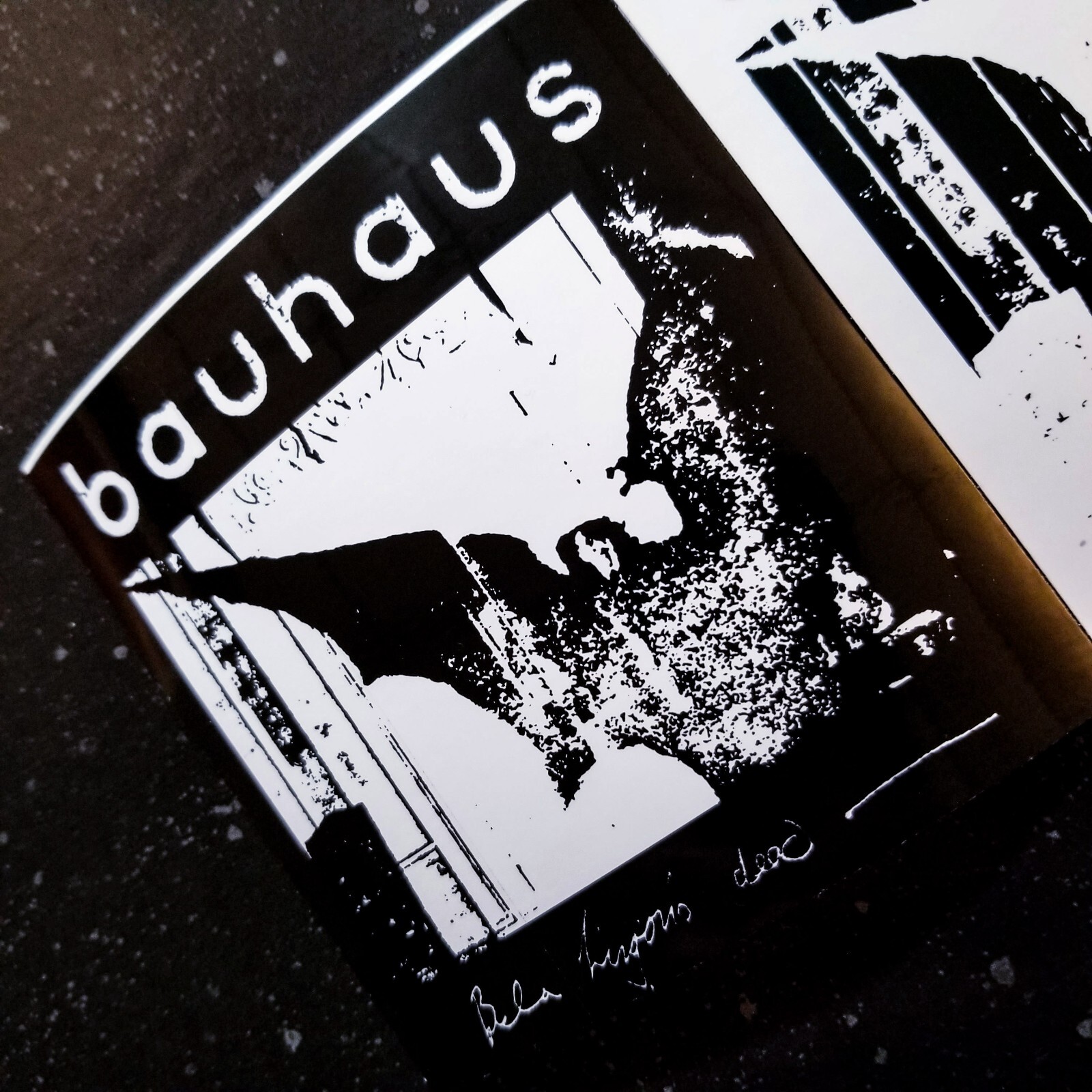🦇 Bauhaus 4 x 4" Waterproof Vinyl Sticker [💪 HQ Durability!] Bela Lugosi Dead