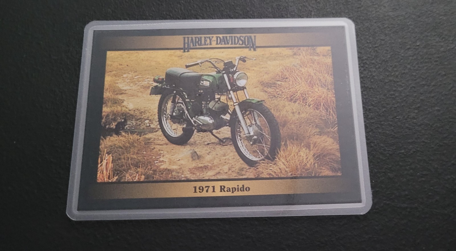Harley Davidson Fridge/Locker/Cabinet Laminated Collectible Card Magnets VTG