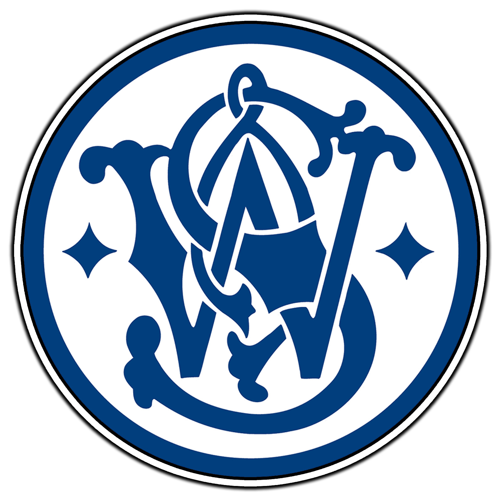 Smith & Wesson Logo #3 Sticker Waterproof Vinyl Decal Die-Cut Garage Car