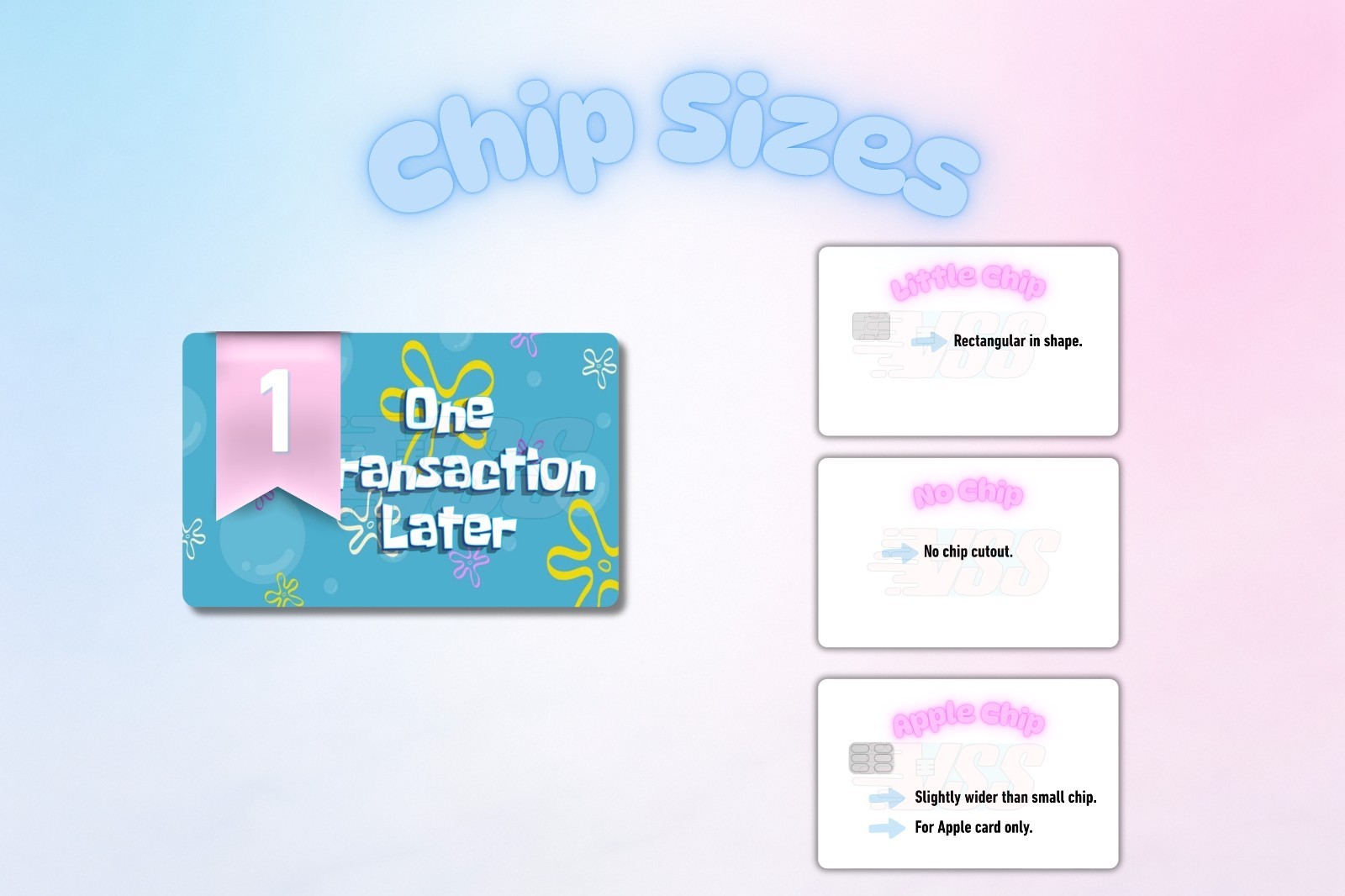 3‑Pack Clam Bikini Bottom Card Skins –Vinyl Credit & Debit Card Covers | Durable