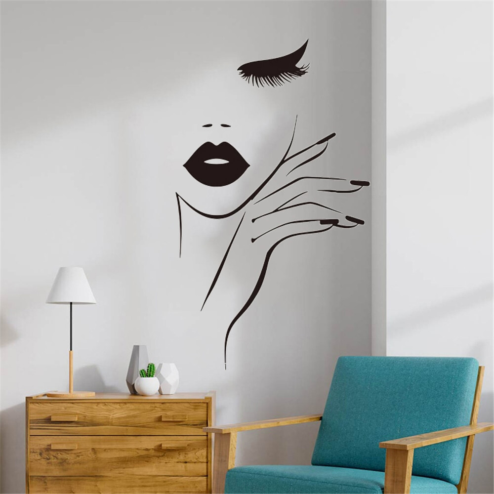 Wall Sticker for Spa Nail Manicure saloon Fashion Studio Wall Home Decal