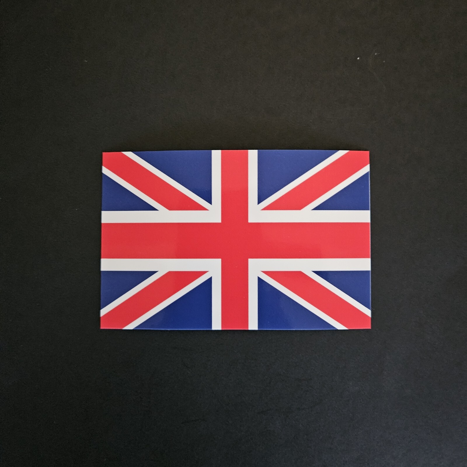 Free Same Day Shipping United Kingdom Union Jack Flag Sticker 4 x 2.75