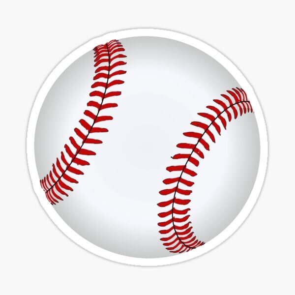 American Baseball Love Sport USA Sports Field Ball Vinyl Decal Sticker