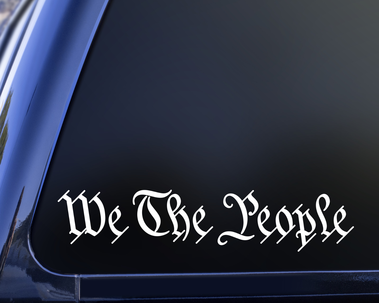 We The People Decal, Constitution Decal, Car/Truck Window Decal, 1776