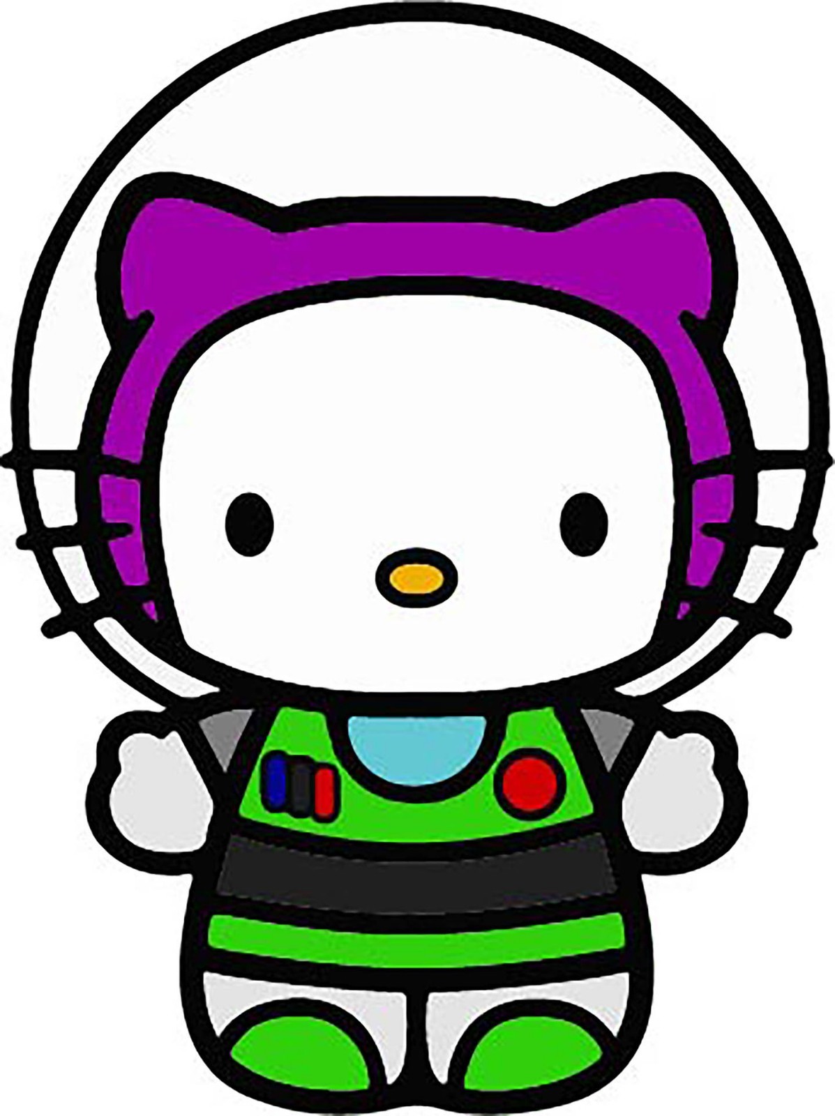HELLO KITTY SPIDER MAN,IRON MAN,BATMAN,THOR – MANY SUPER HERO DECALS-STICKERS