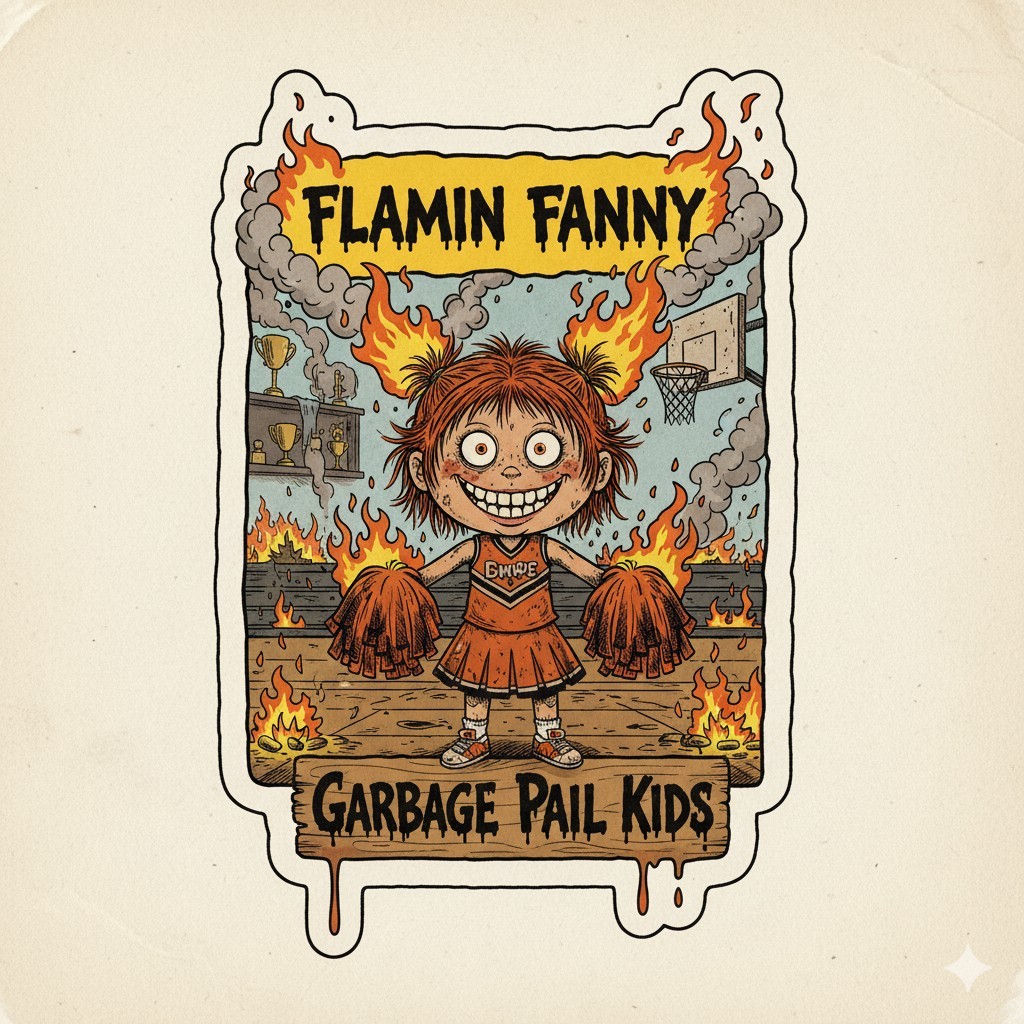 Garbage Pail Kids Stickers Decals Phone Laptop