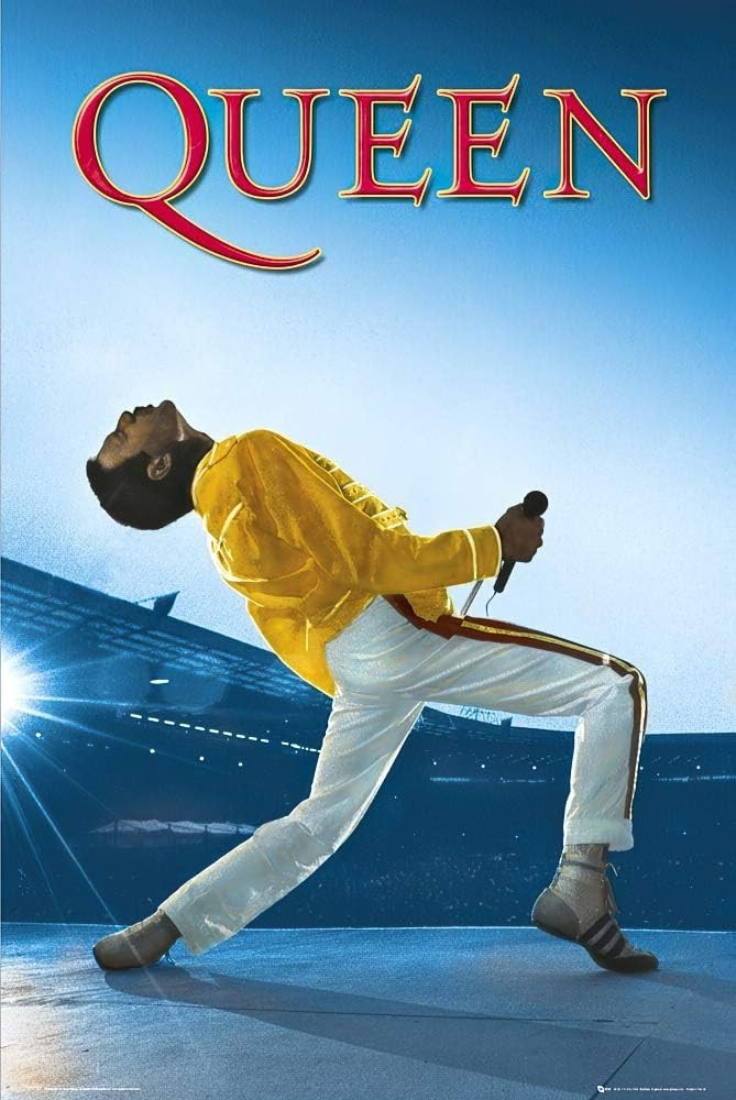 Queen Freddie Mercury Sticker Decal Laptop Wall Mirror Cup Tumblr Locker Bin