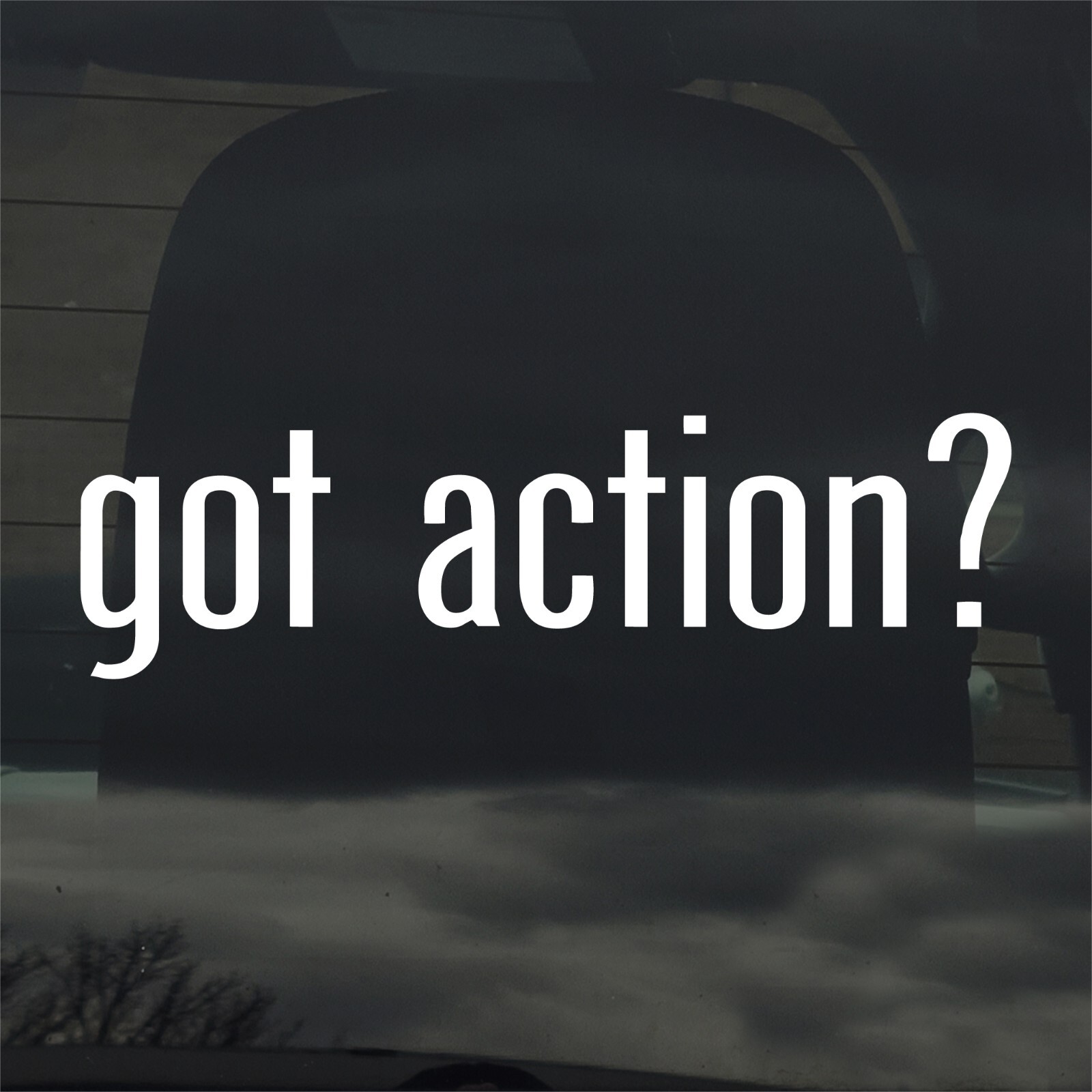 Got Action? Custom Vinyl Sticker Decal Movie Film Scene Adventure Figure