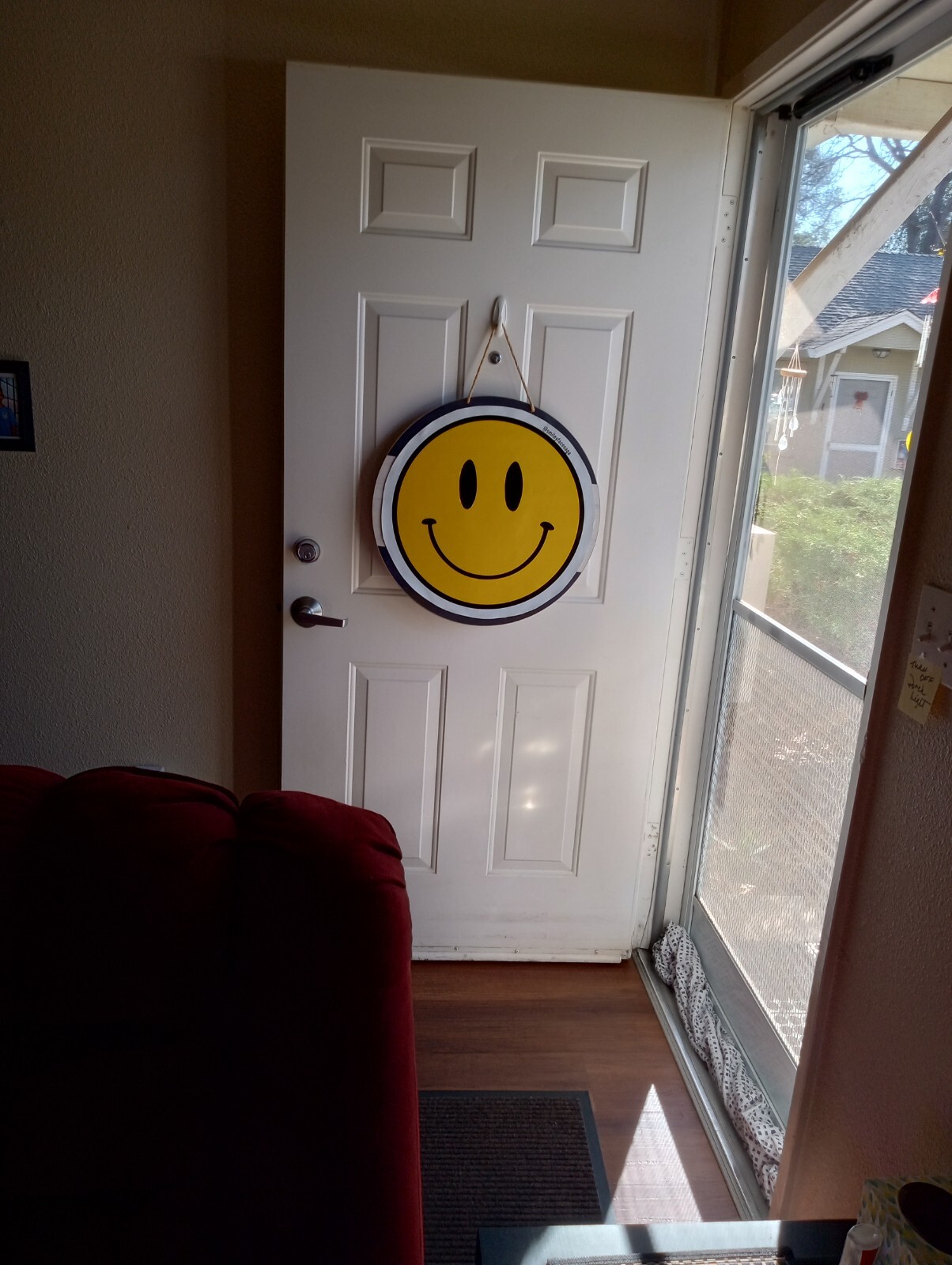 18" JUMBO/GIGANTIC/XTRA-LARGE Vinyl Happy Face Sticker Decal 18" Diameter!