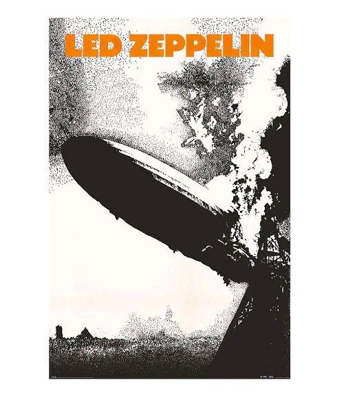 Led Zeppelin 2" Vinyl Sticker ~ Jimmy Page Bonham Plant Jones 70s Rock