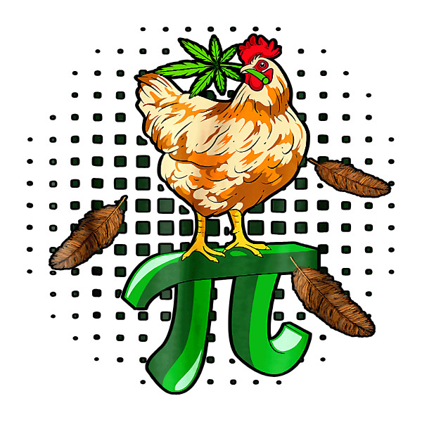 Chicken Pot Pie Weed Decal Weatherproof Stickers UV Safe Durable Added Vinyl Top