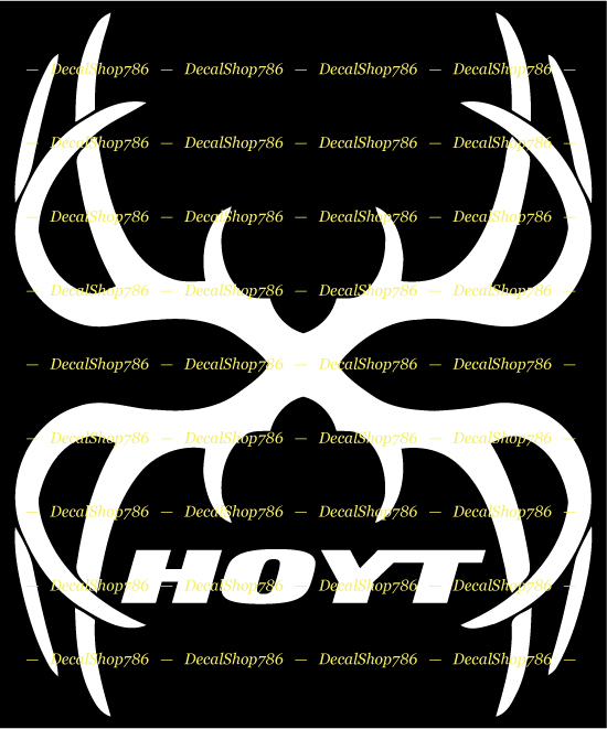 Hoyt Archery / Bowhunting – Outdoor Sports – Vinyl Die-Cut Peel N' Stick Decals