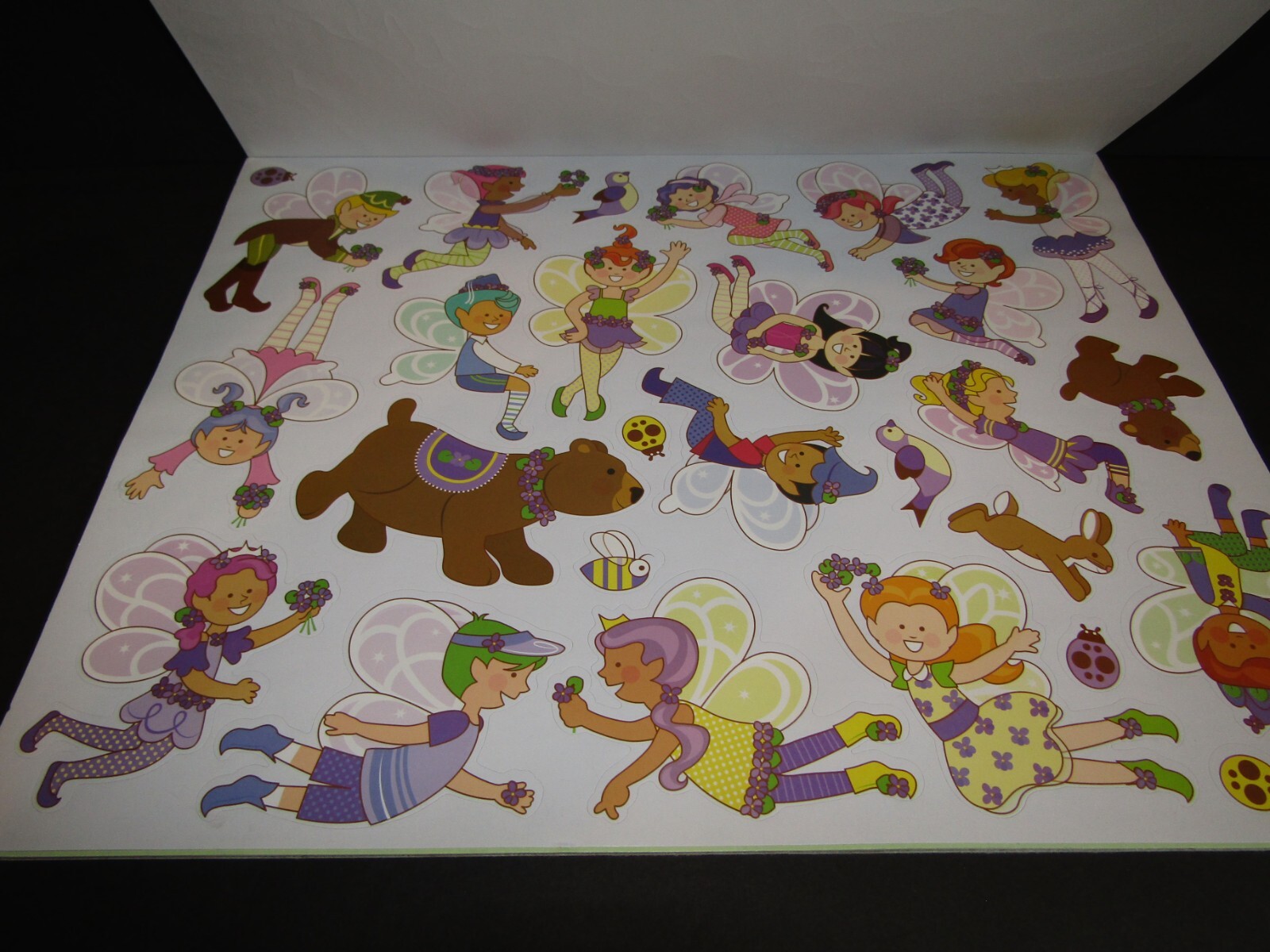 MELISSA & DOUG Scratch & Sniff Sticker Pad FLORAL FAIRIES 15 Scenes 210 Sticker