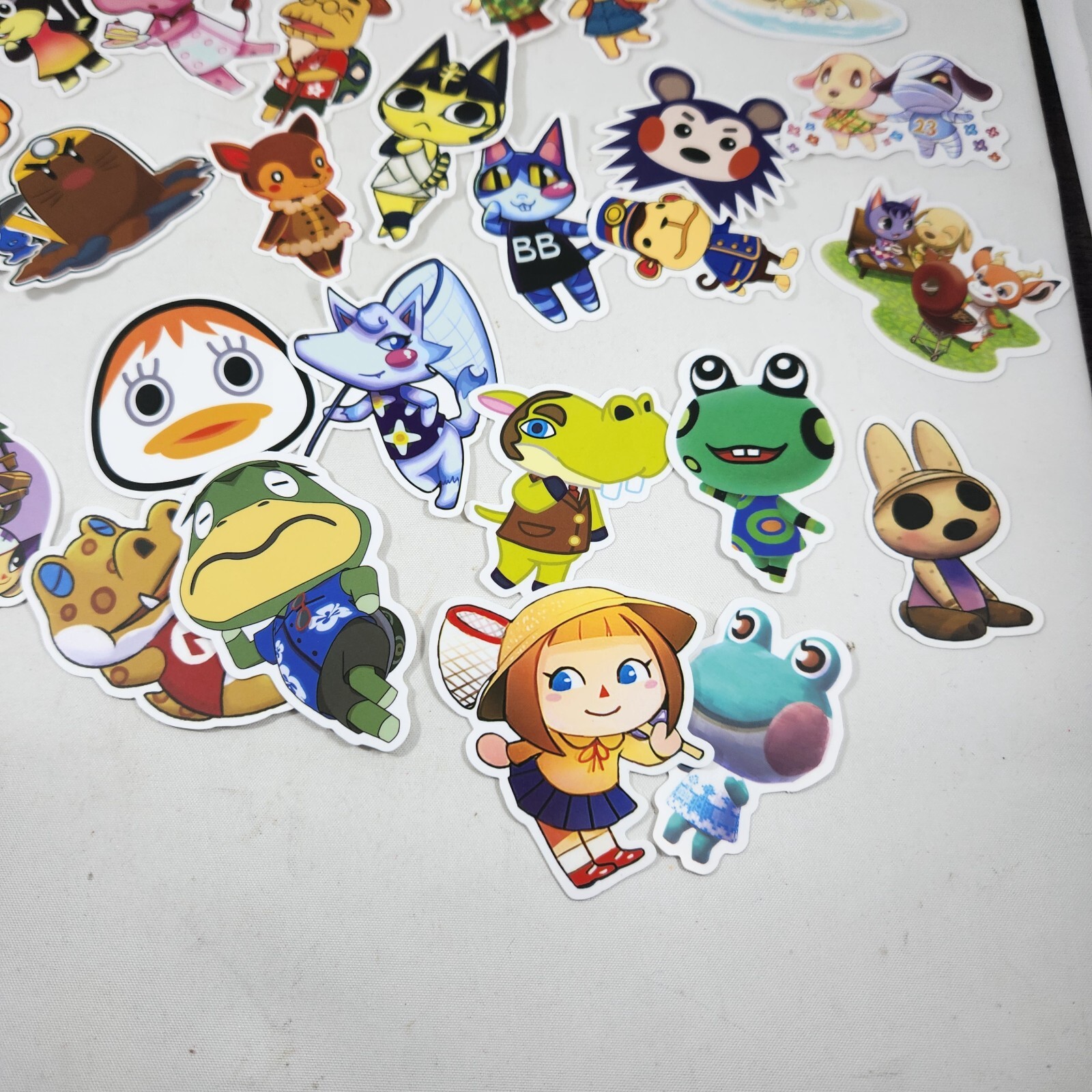 Big Lot of Animal Crossing Stickers Decals for Water Bottles Laptop Decorations