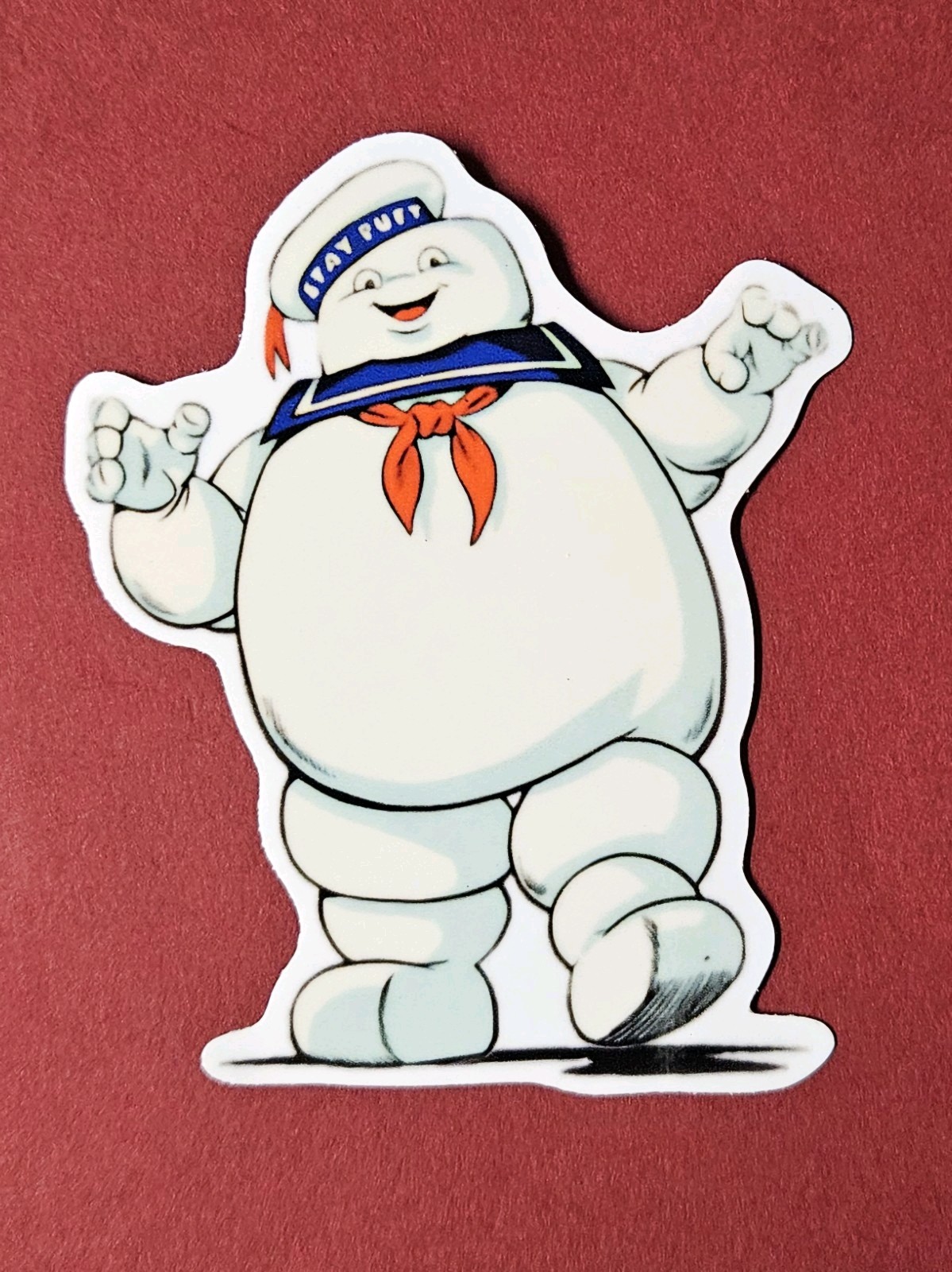 Ghostbusters Die-Cut Vinyl Sticker Pack – Logo / Stay Puft / & Ecto-1 Glossy