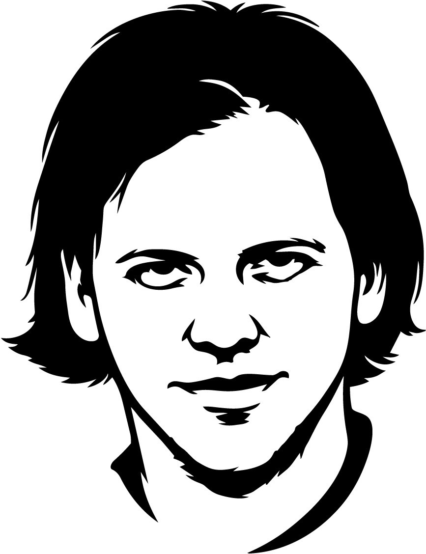 Jeff Mangum vinyl decal sticker neutral milk hotel elephant 6 indie rock