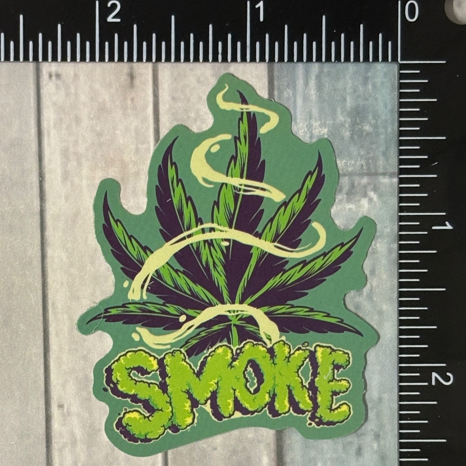Psychedelic 420 Reusable Waterproof Vinyl Sticker Decal