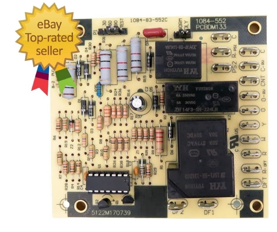 Upgrade PCBDM133S Defrost Control Board Replacement for Goodman and Amana Furnac