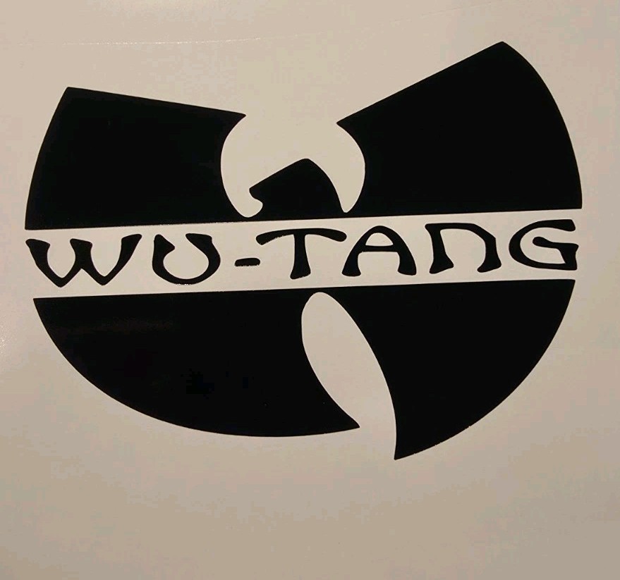 Compatible Wu Tang Street Wear 4" Wide Vinyl Decal Sticker Set – qty 2