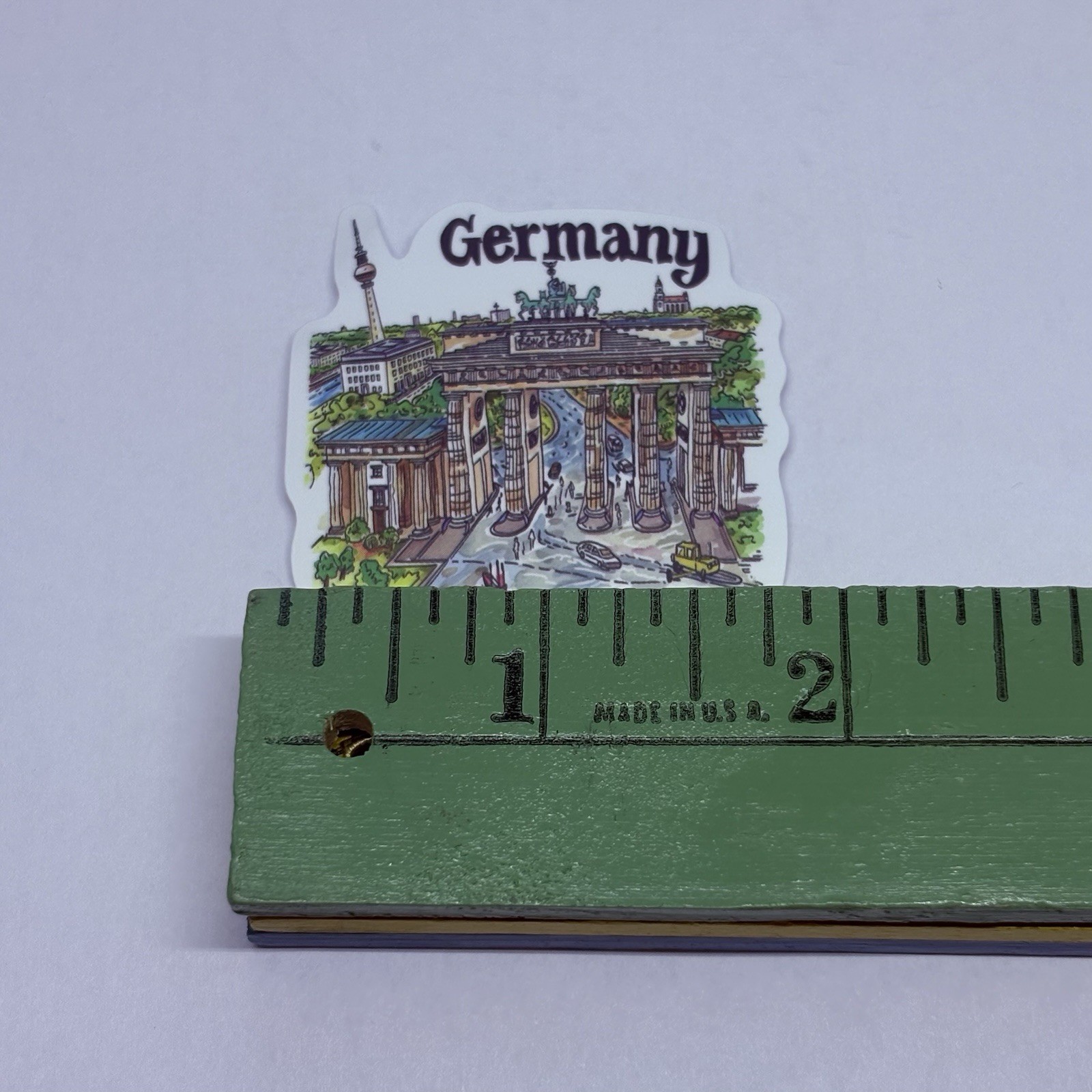 Germany Sticker Brandenburg Gate Travel City Tour Art Decal Vinyl Souvenir Tc9
