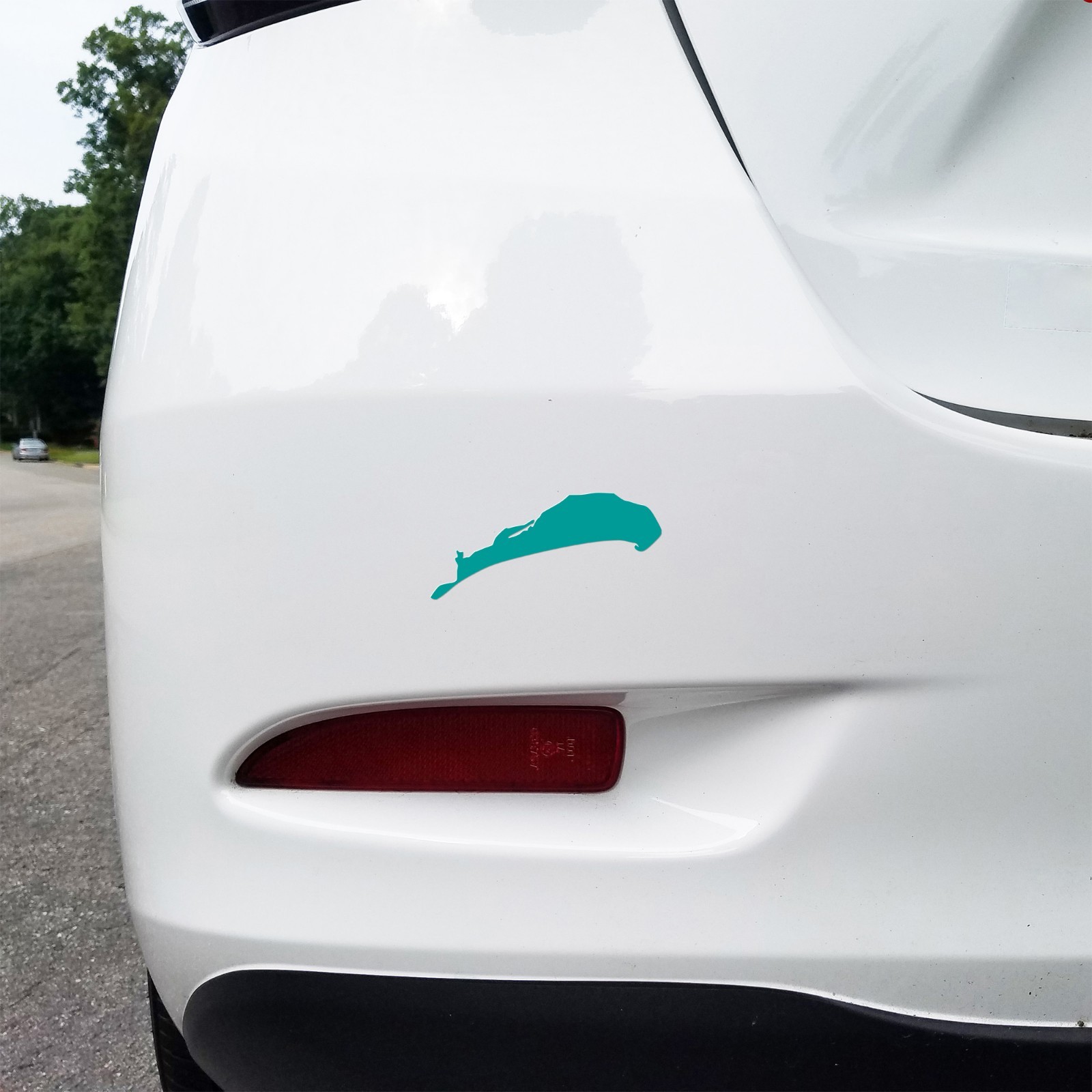 Kiawah Island Vinyl Decal Sticker – South Carolina Beach Coastal Outline Graphic