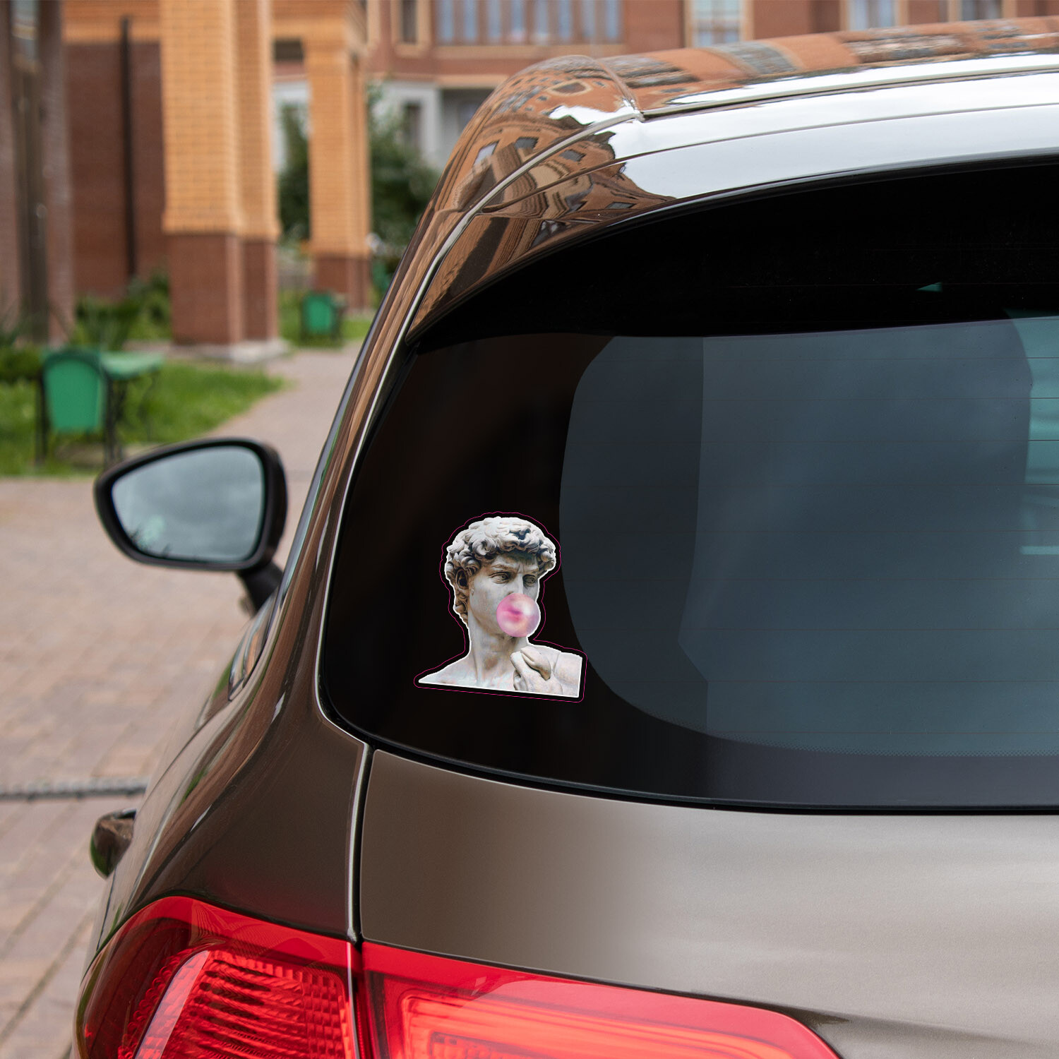 Vaporwave Aesthetic Car Bumper Vinyl Sticker Decal