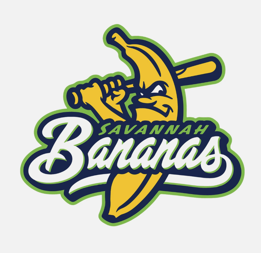 Savannah Bananas Baseball Decal Sticker Car Truck Mirror Phone Bumper Window