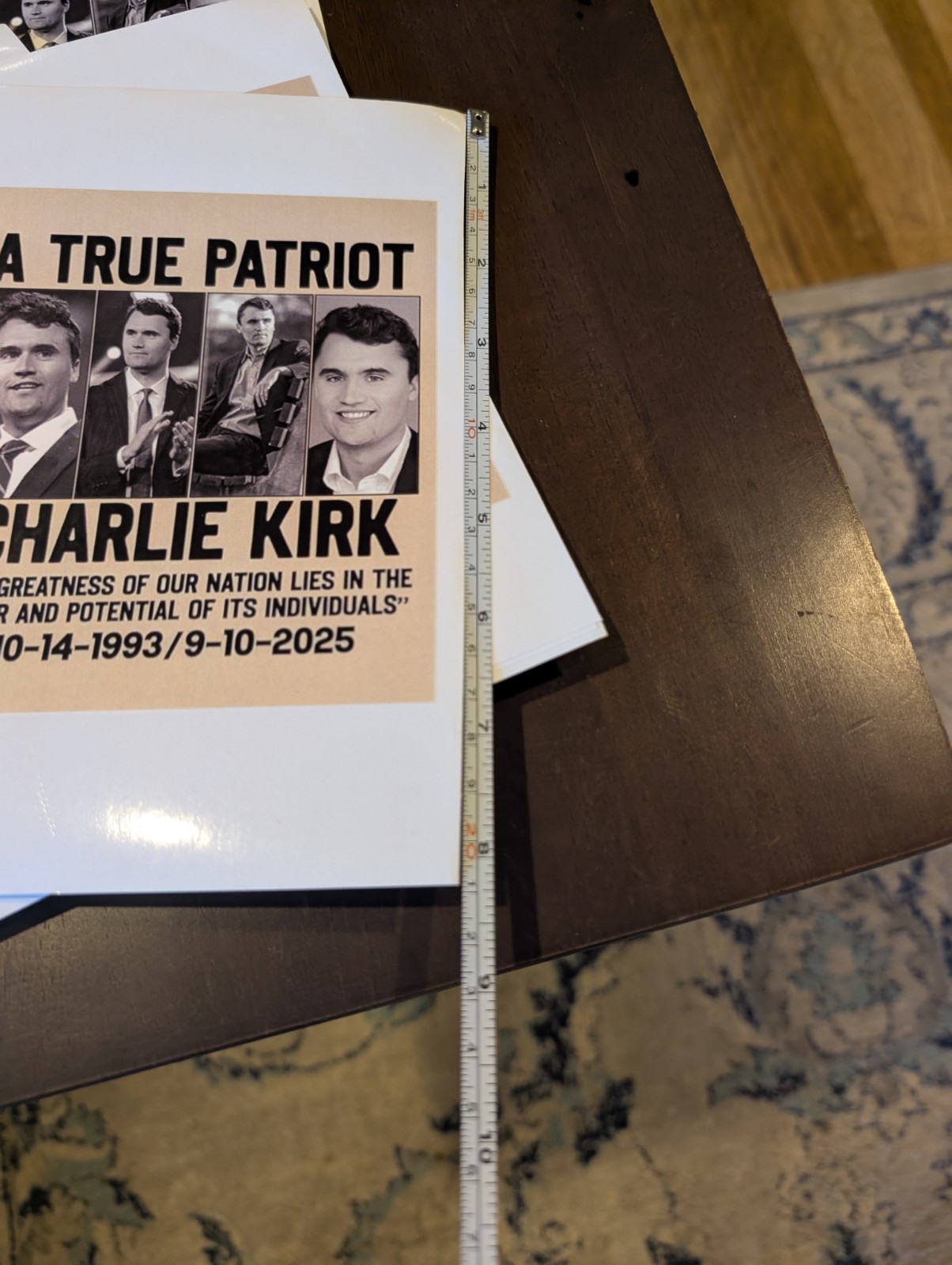 2pk Custom CHARLIE KIRK waterproof DECALS / STICKERS! High Quality!