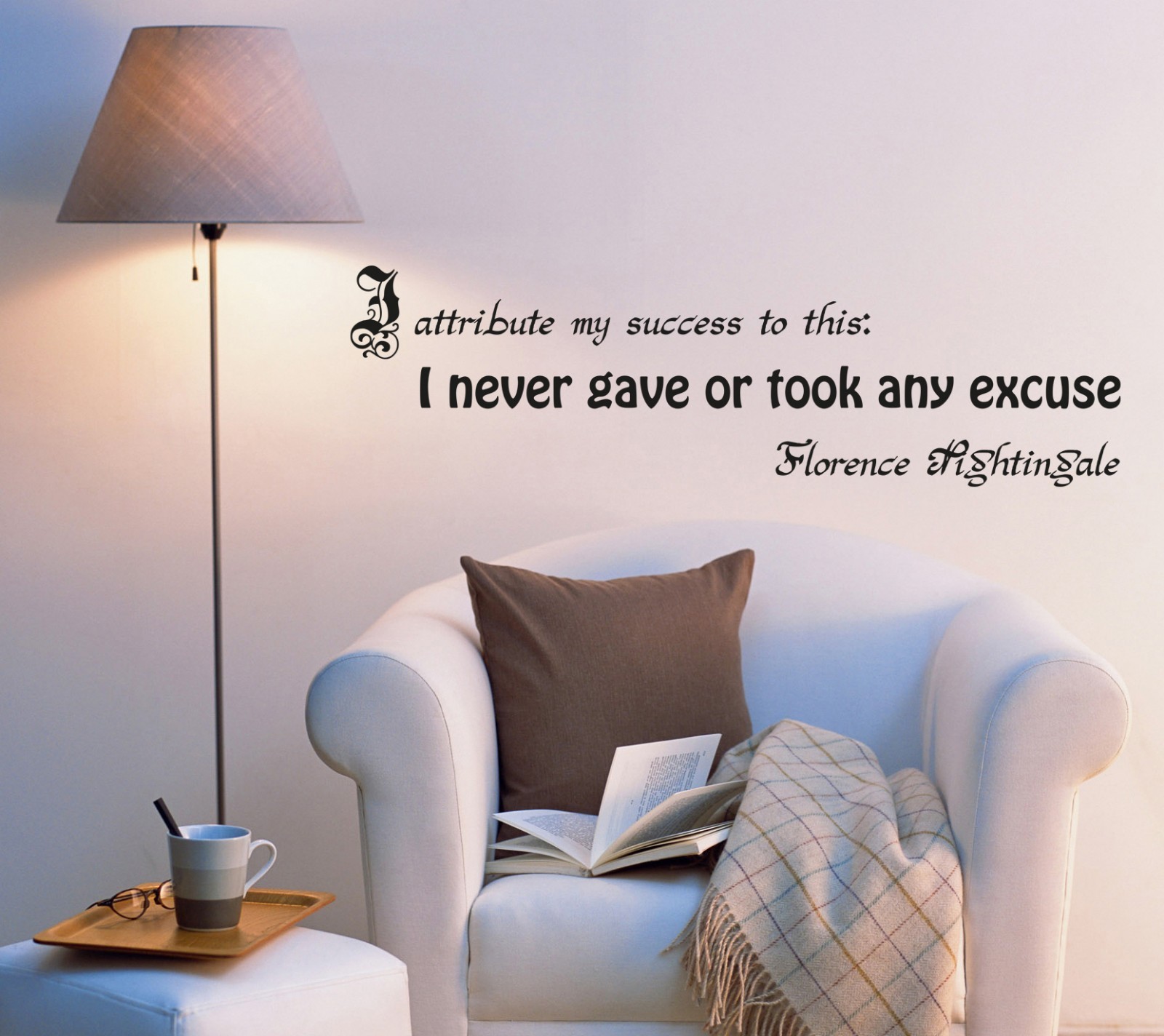 Wall Decal Wise Words of Wisdom Mirror Phrase Quotes Vinyl Sticker (ed953)