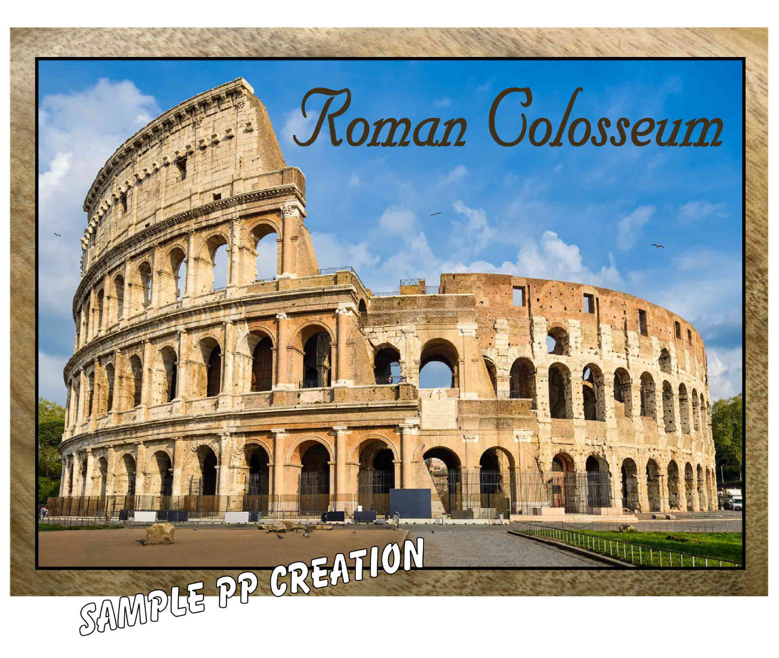 ROMAN COLOSSEUM PHOTO FRIDGE MAGNET 4 X 3 inches TRAVEL