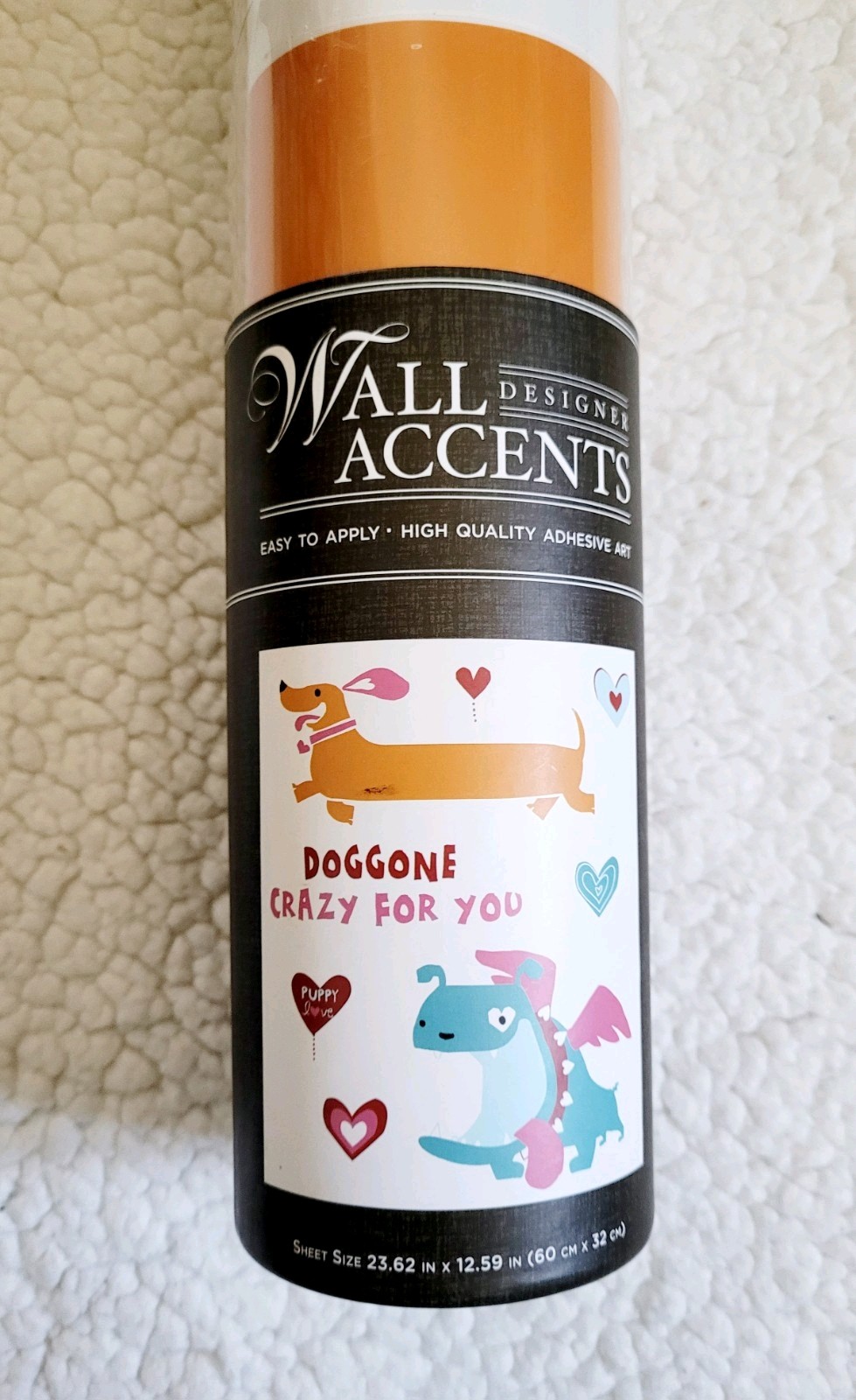 Puppy Love Dachshund Adhesive Wall Art Designer Wall Accents So Cute 😍