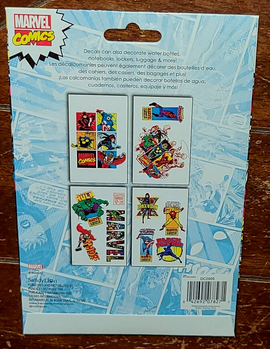 MARVEL COMICS Roomscapes Device Decals by Sandy Lion #DC2005