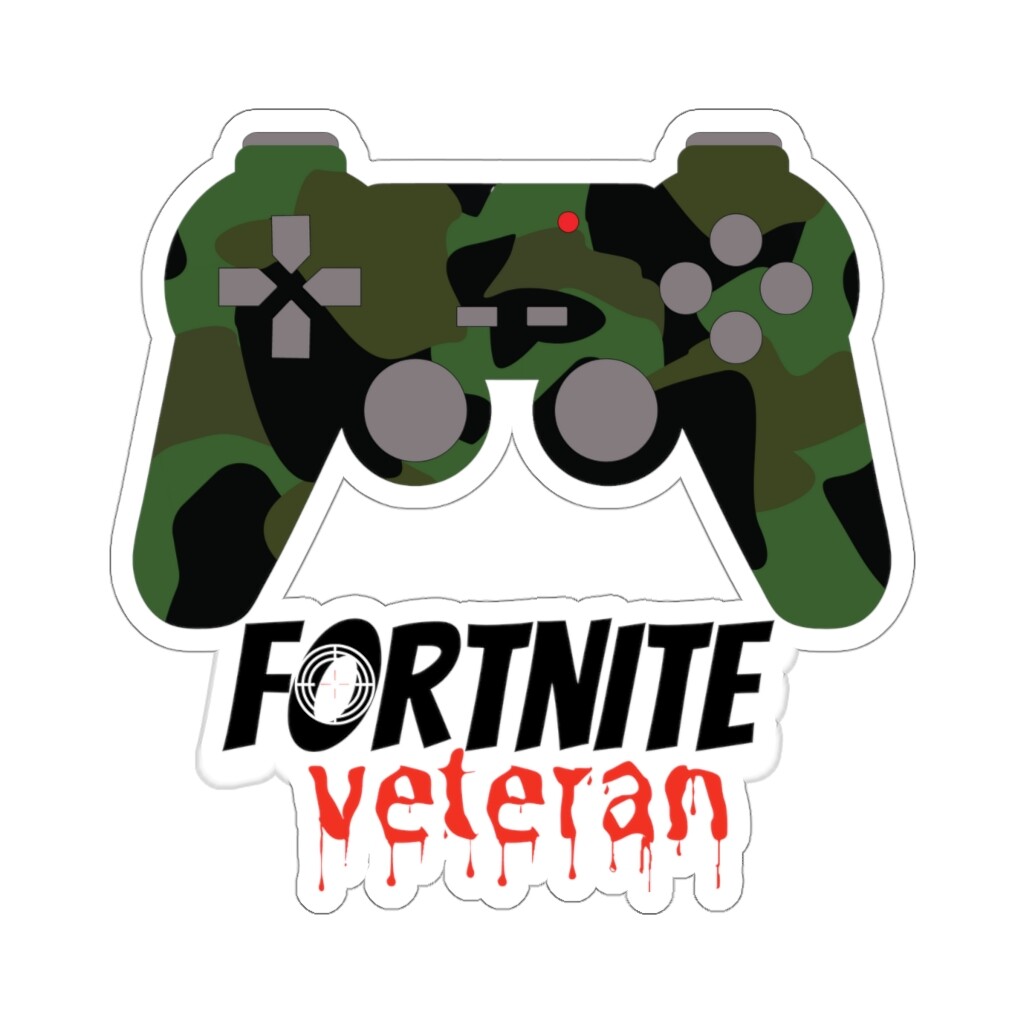 Video Game Stickers – Fortnite sticker / Game controller Sticker / Gamer Sticker