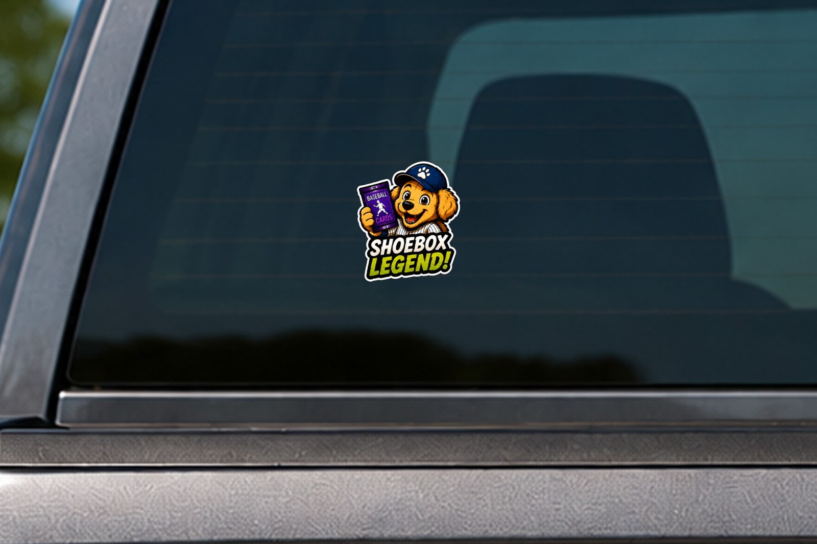Pack Dog Decal Sticker Trading Card Pack Opening Sticker Car Window Bottle