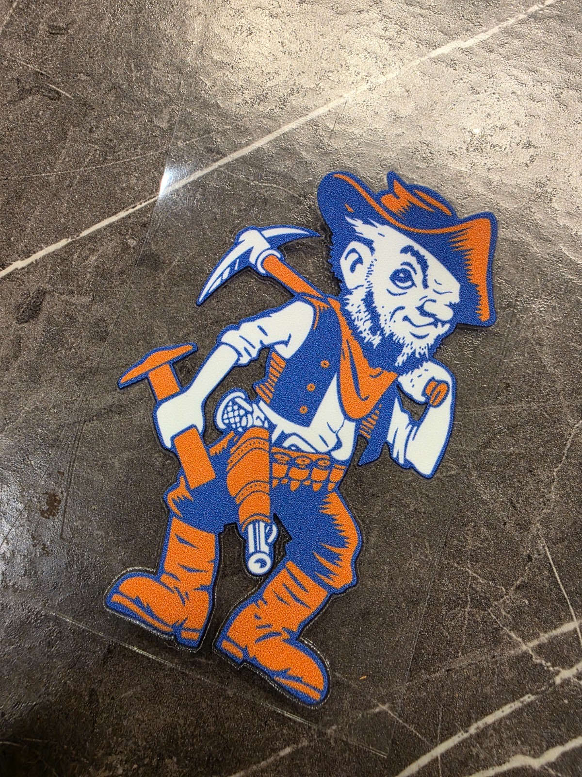 UTEP Miners Decal Sticker | UV DTF | University of Texas El Paso