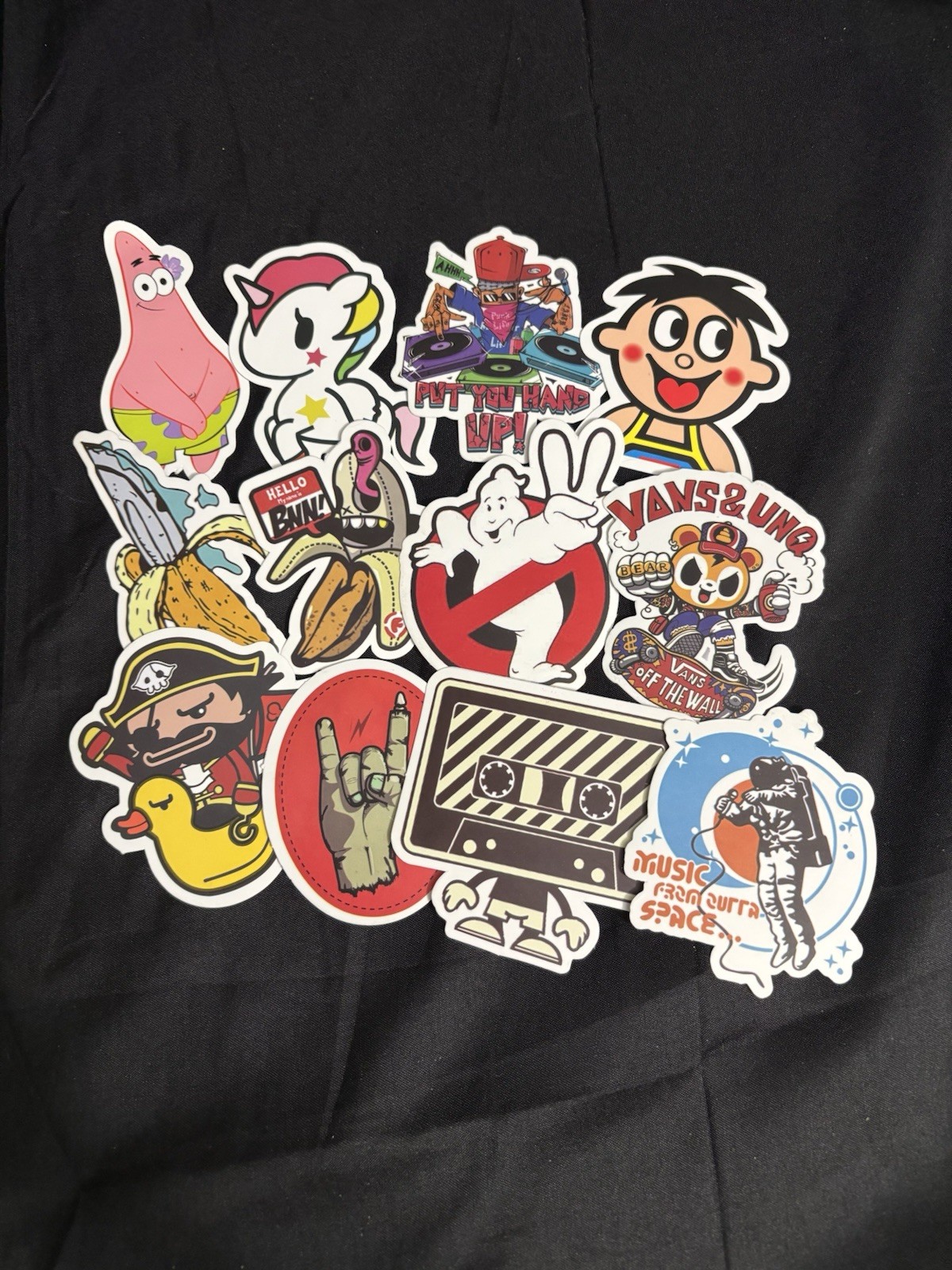 Stickers Vinyl Cartoon & Pop Culture Stickers, Self-Adhesive, Small, Assorted