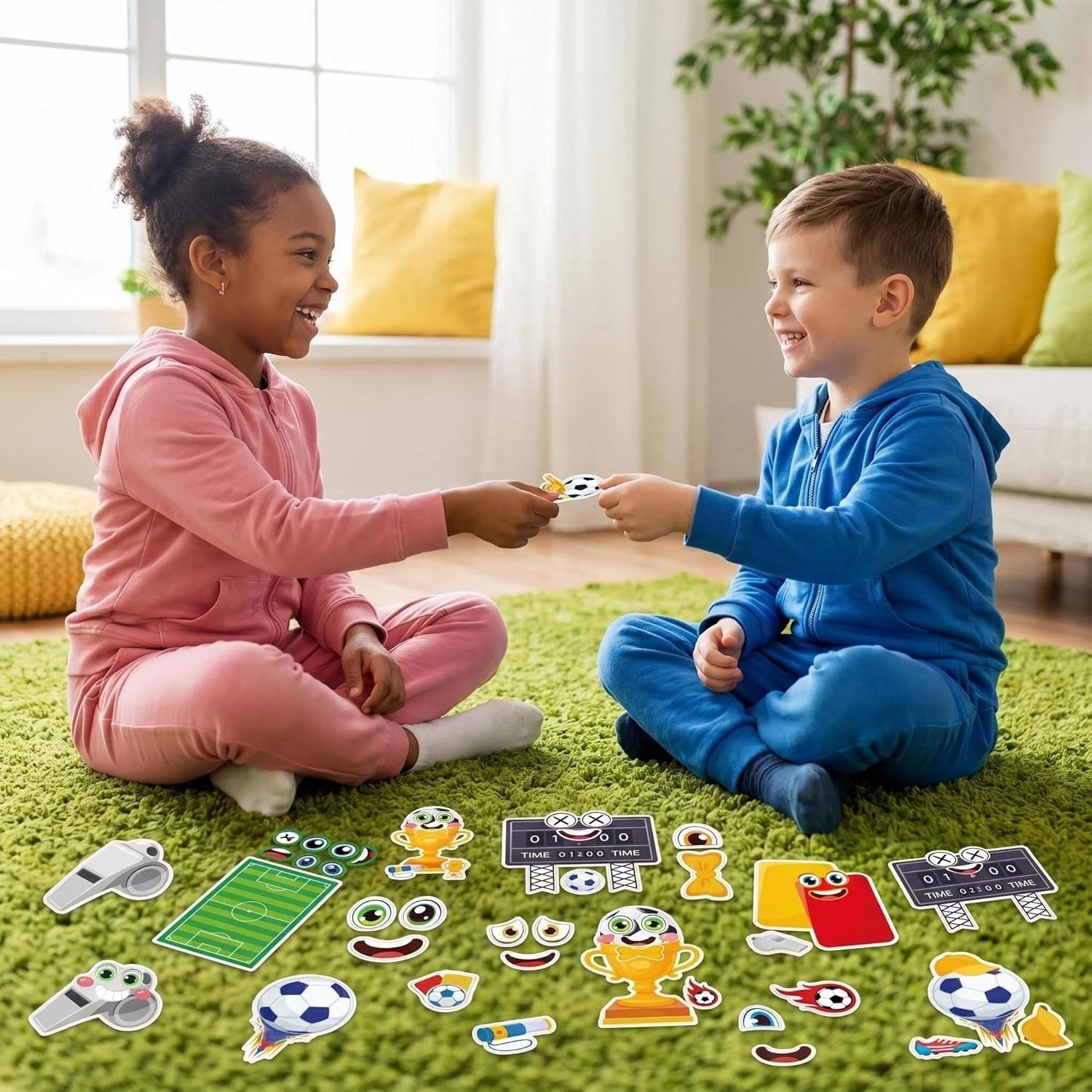 2026 World Cup Themed Make Your Own Soccer Stickers – Perfect for Party Crafts